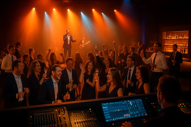 Optreden bedrijfsfeest